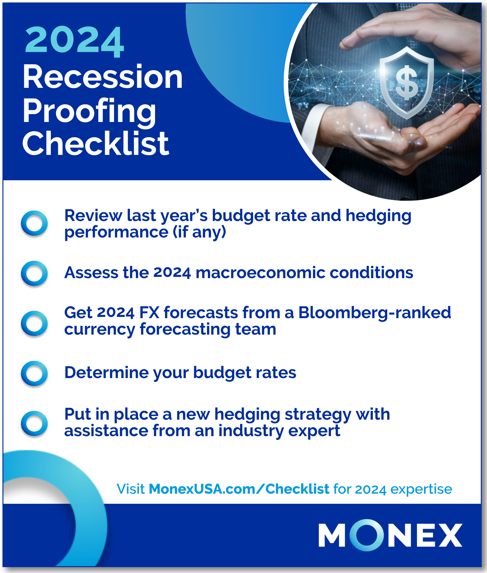 2024 Recession Proofing Checklist - Monex USA